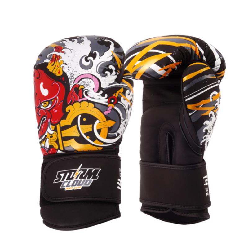 StormCloud Daisho oni boxing Gloves - Black